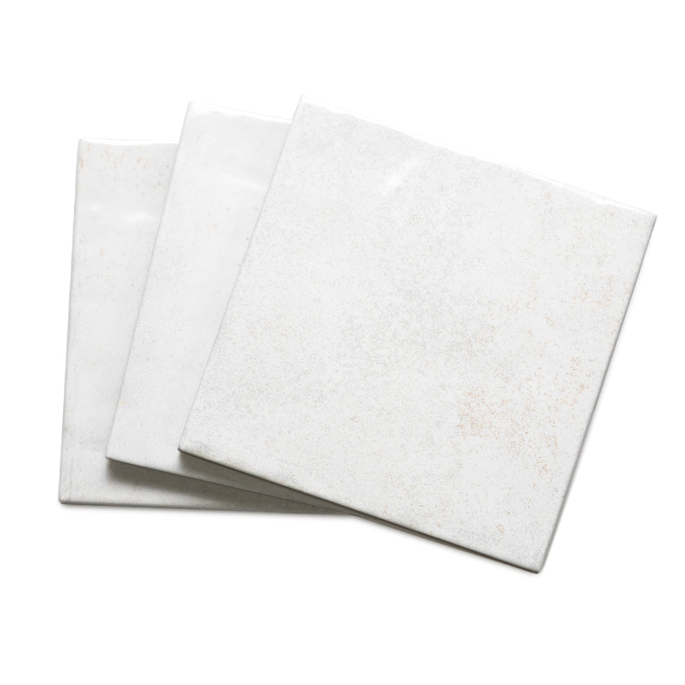 Vela 4" x 4" Clean Porcelain Glossy Tile
