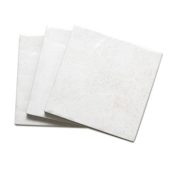 Vela 4" x 4" Clean Porcelain Glossy Tile