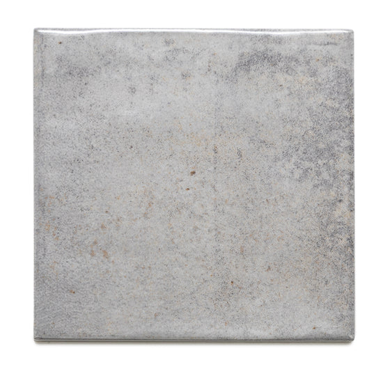 Vela 4" x 4" Dim Gray Porcelain Glossy Tile