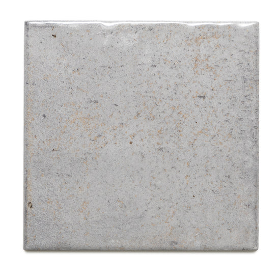 Vela 4" x 4" Dim Gray Porcelain Glossy Tile