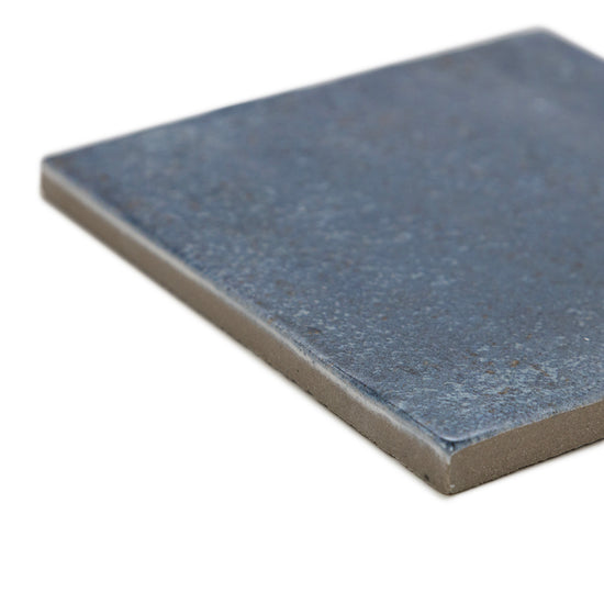 Vela 4"x4" Deep Royal Porcelain Glossy Tile