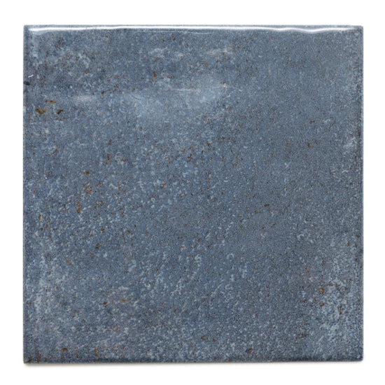 Vela 4"x4" Deep Royal Porcelain Glossy Tile