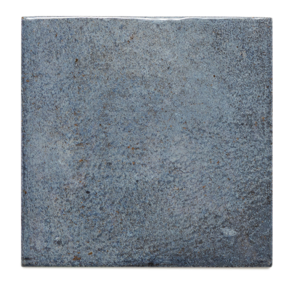 Vela 4"x4" Deep Royal Porcelain Glossy Tile