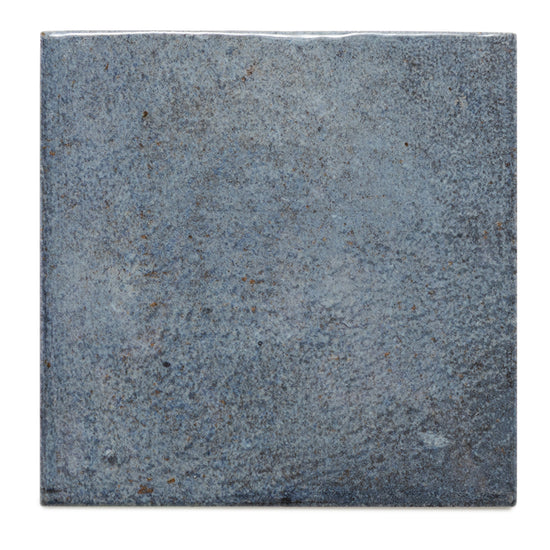 Vela 4"x4" Deep Royal Porcelain Glossy Tile
