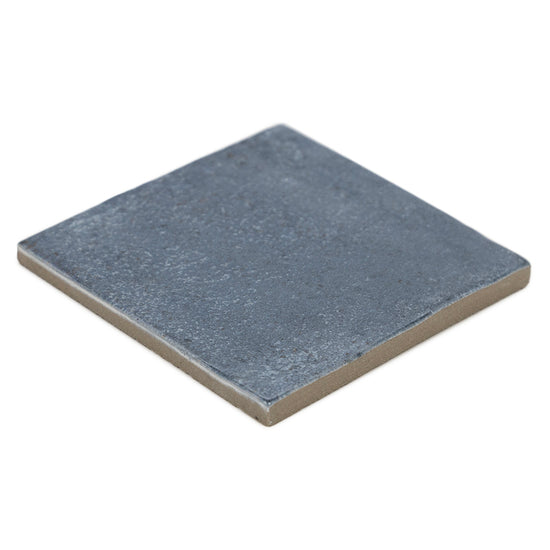 Vela 4"x4" Deep Royal Porcelain Glossy Tile
