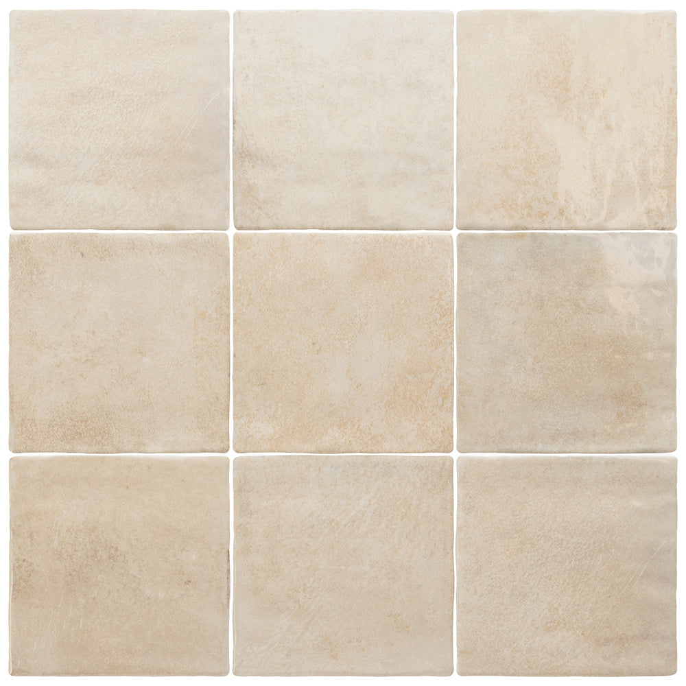 Vela 4" x 4" Home Porcelain Glossy Tile