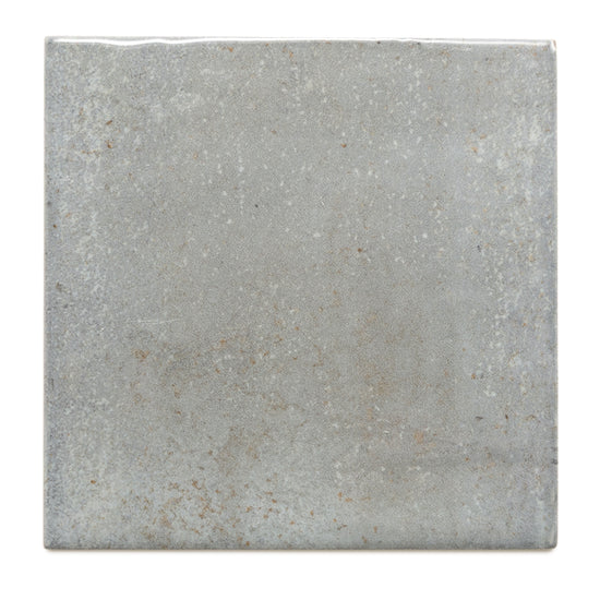 Vela 4" x 4" Moody Blue Porcelain Glossy Tile