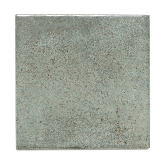Vela 4" x 4" Oakmoss Porcelain Glossy Tile