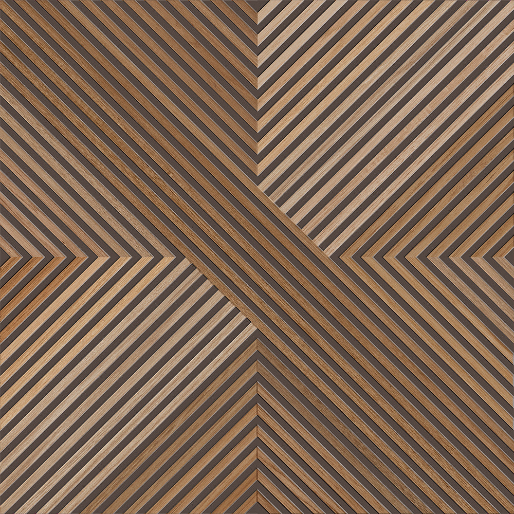 Huntsman 24" x 24" Brun Porcelain Matte Tile