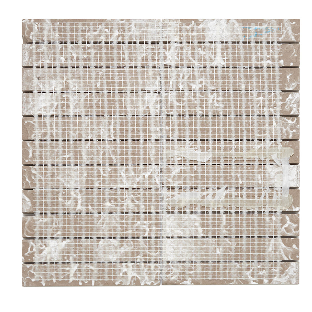 Foundry 1"x6" Gris Porcelain Matte Mosaic