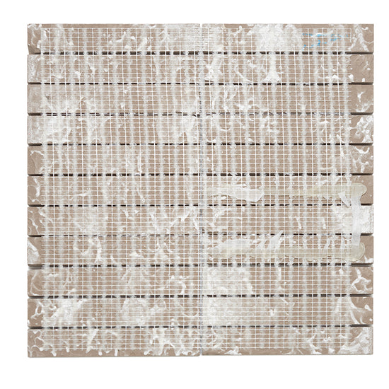 Foundry 1"x6" Gris Porcelain Matte Mosaic