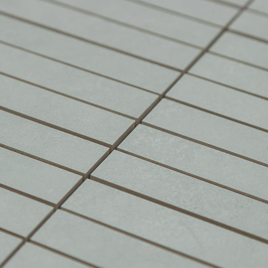 Foundry 1"x6" Salvia Porcelain Matte Mosaic