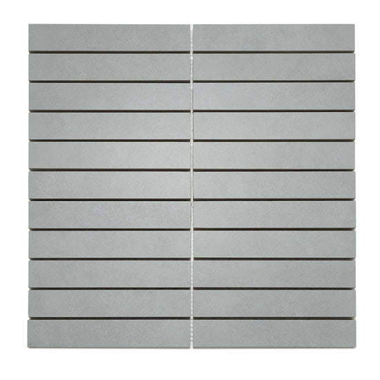 Foundry 1"x6" Salvia Porcelain Matte Mosaic