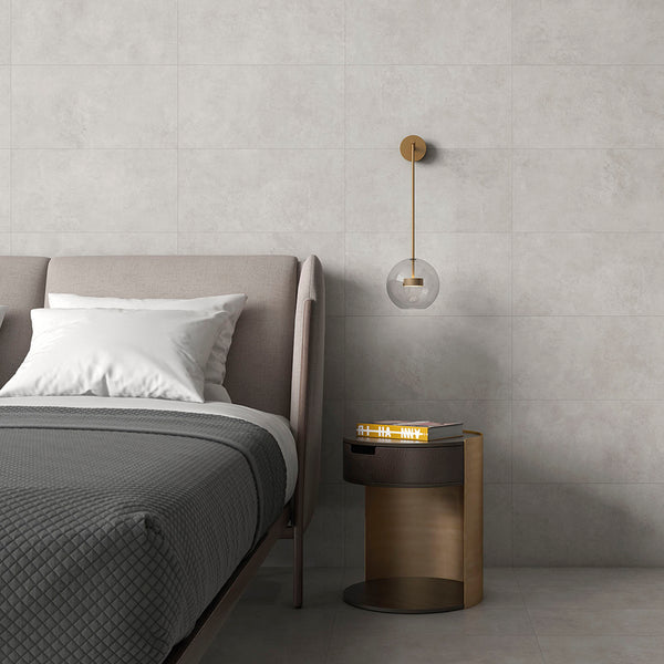 Foundry 12"x24" Ceniza Porcelain Matte Tile