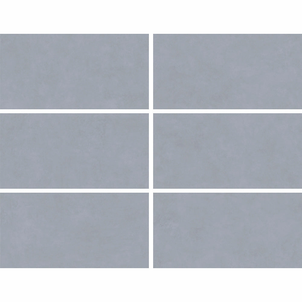 Foundry 12" x 24" Denim Porcelain Matte Tile