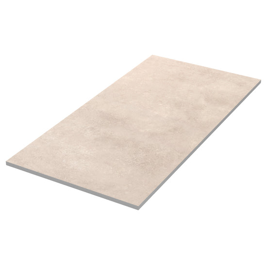 Foundry 12" x 24" Taupe Porcelain Matte Tile