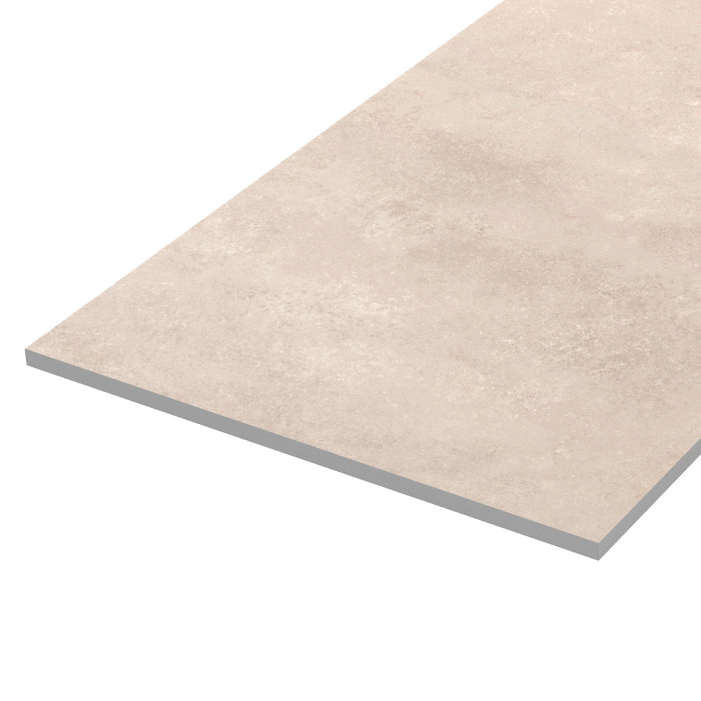 Foundry 12" x 24" Taupe Porcelain Matte Tile