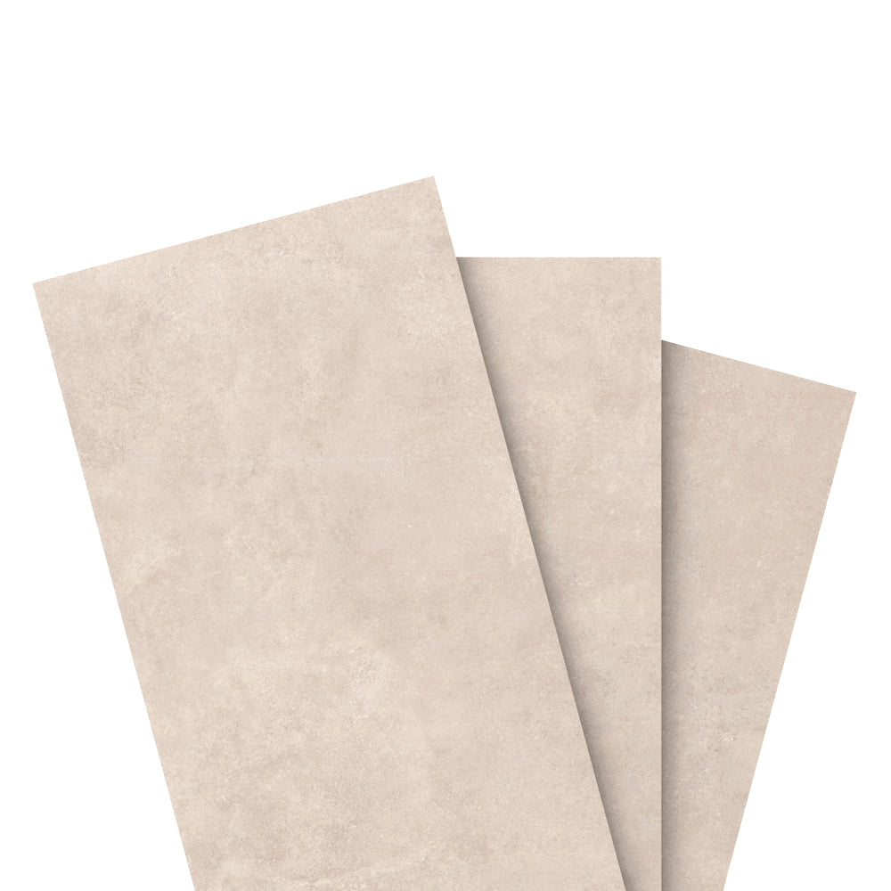 Foundry 12" x 24" Taupe Porcelain Matte Tile