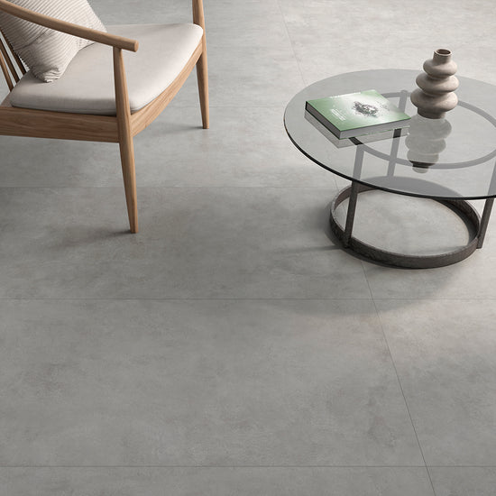 Foundry 24" x 48" Gris Porcelain Matte Tile