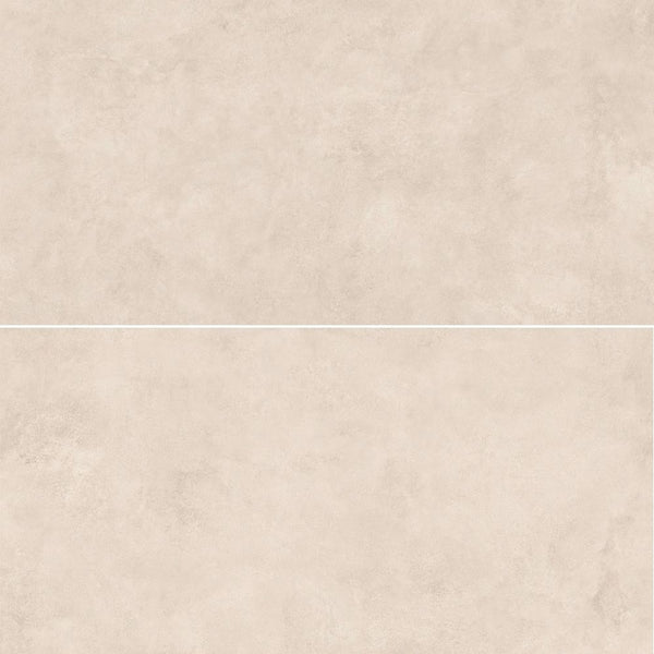 Foundry 24"x48" Taupe Porcelain Matte Tile