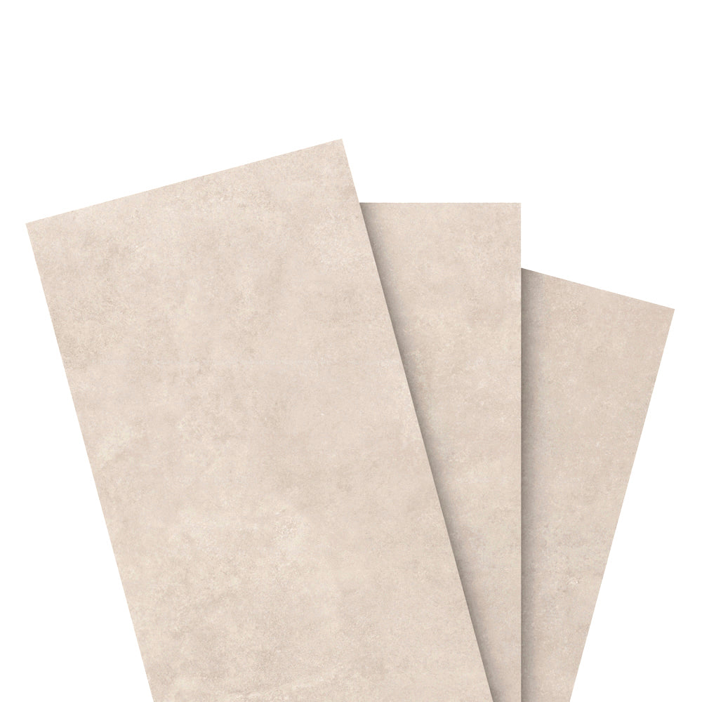 Foundry 24"x48" Taupe Porcelain Matte Tile