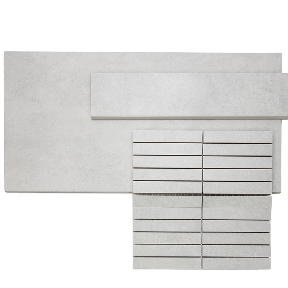 Foundry 3.5"x24" Porcelain Matte Bullnose