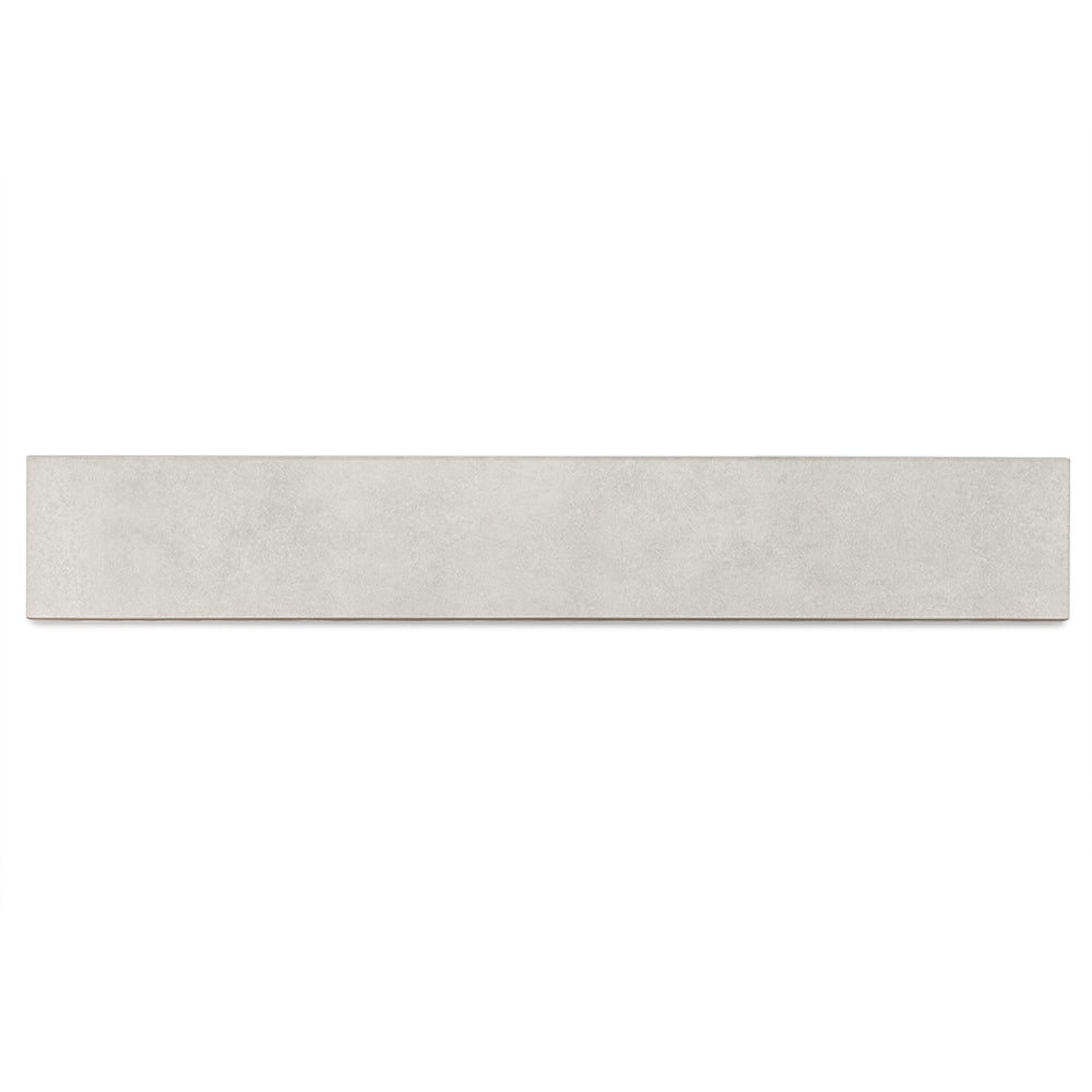 Foundry 3.5" x 24" Ceniza Porcelain Matte Bullnose
