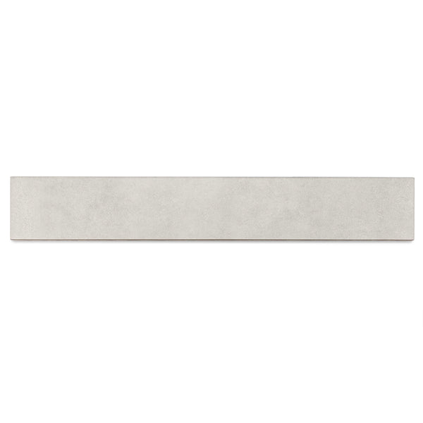Foundry 3.5" x 24" Ceniza Porcelain Matte Bullnose