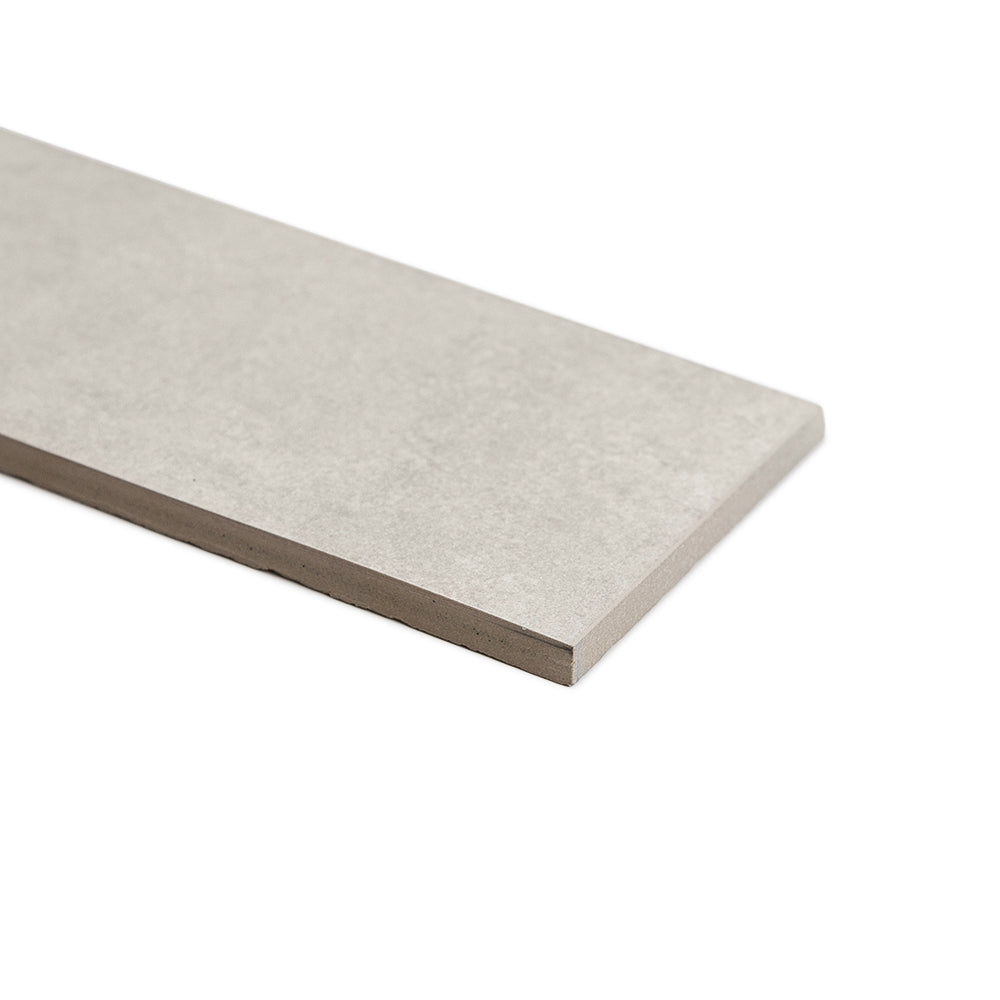 Foundry 3.5" x 24" Ceniza Porcelain Matte Bullnose