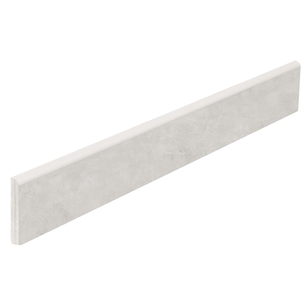 Foundry 3.5" x 24" Ceniza Porcelain Matte Bullnose