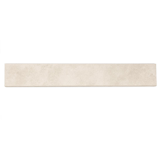 Foundry 3.5" x 24" Taupe Porcelain Matte Bullnose