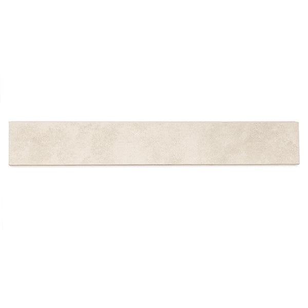 Foundry 3.5" x 24" Taupe Porcelain Matte Bullnose