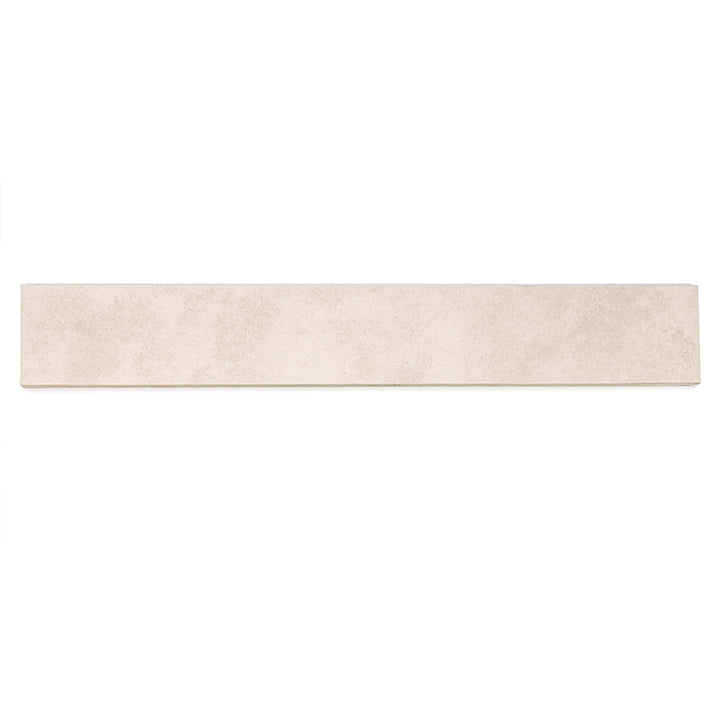 Foundry 3.5"x24" Taupe Porcelain Matte Bullnose