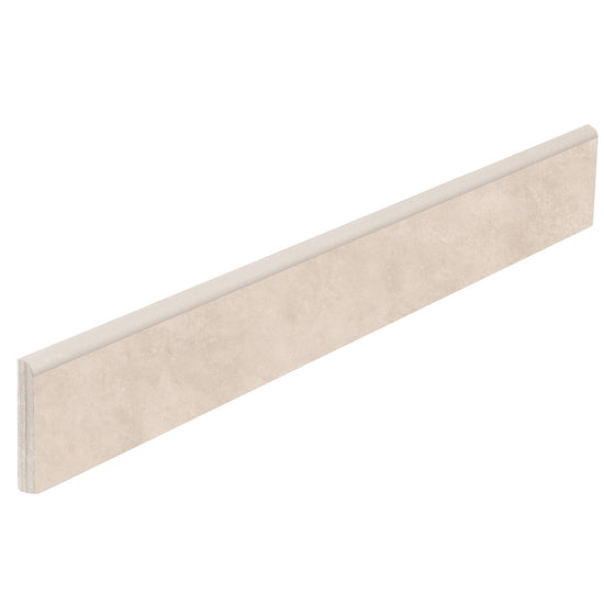 Foundry 3.5" x 24" Taupe Porcelain Matte Bullnose