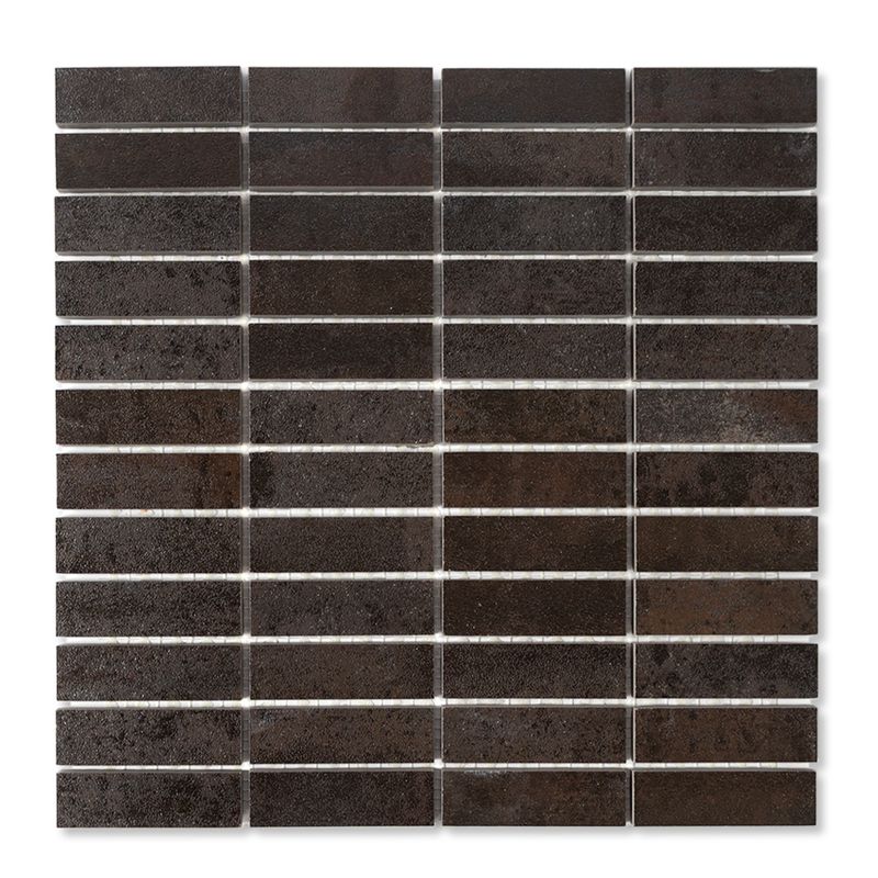 Metallica 1"x3" Porcelain Semi-Gloss Mosaic