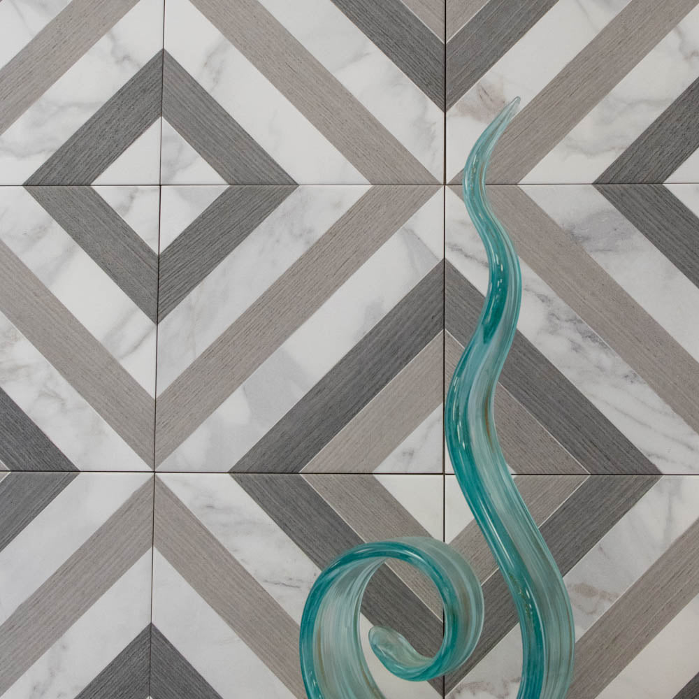 Palace 8" x 8" Wood Porcelain Matte Tile