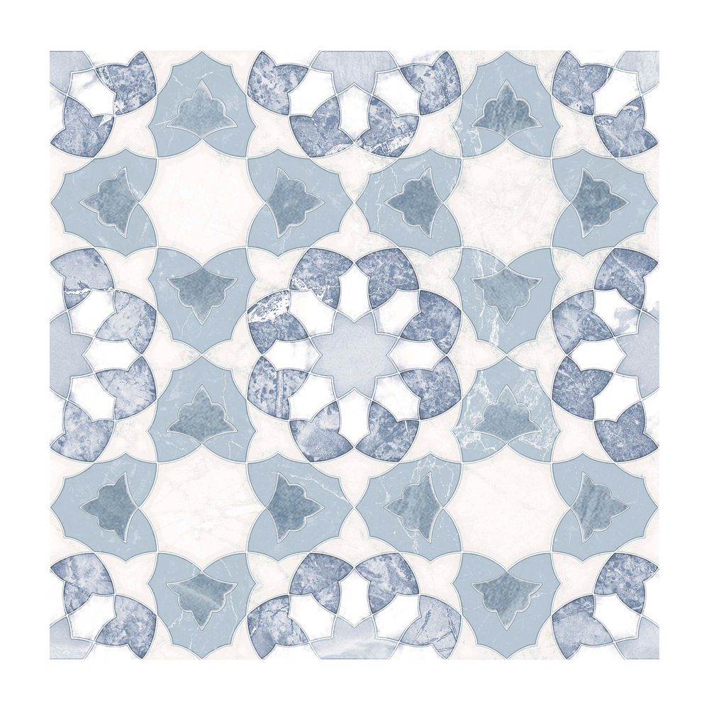 Pageant 9"x9" Azul Porcelain Matte Tile