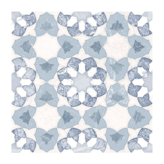 Pageant 9"x9" Azul Porcelain Matte Tile